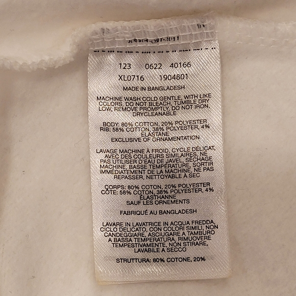 Columbia Women’s White Sweater Size S - Picture 5 of 5